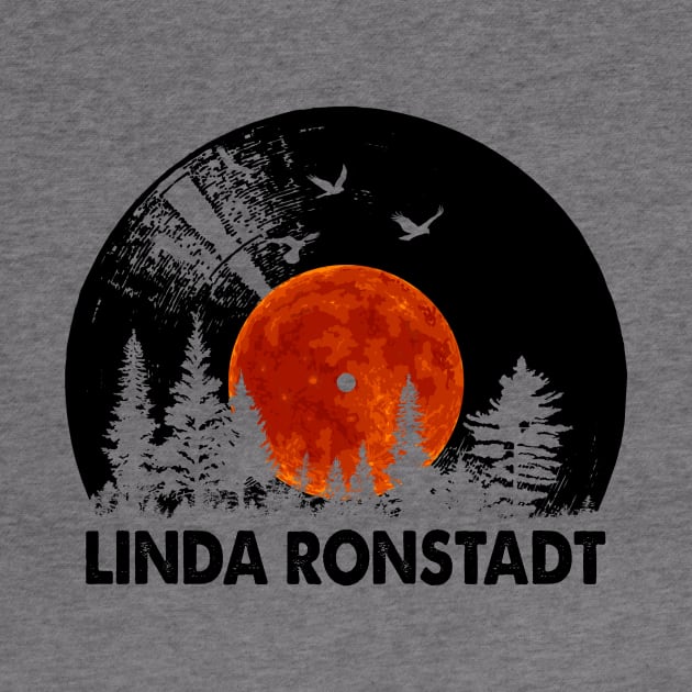 Linda Record Forest Music Gift by Mountain River Landscape